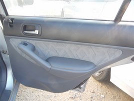 2002 Honda Civic LX Silver Sedan 1.7L AT #A22590